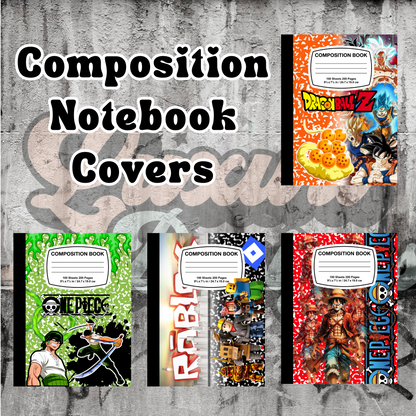 20 Composition Book Covers