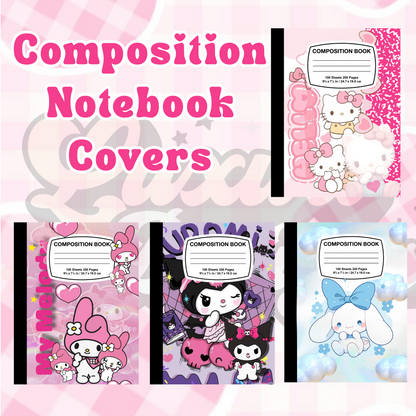 20 Composition Book Covers