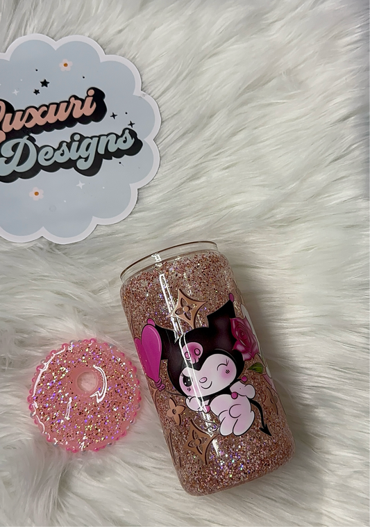 (L V) Sanrio w/ Bling Lid