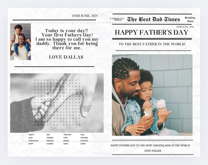 BEST MOM/DAD NEWS TEMPLATE