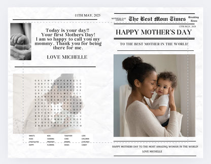 BEST MOM/DAD NEWS TEMPLATE