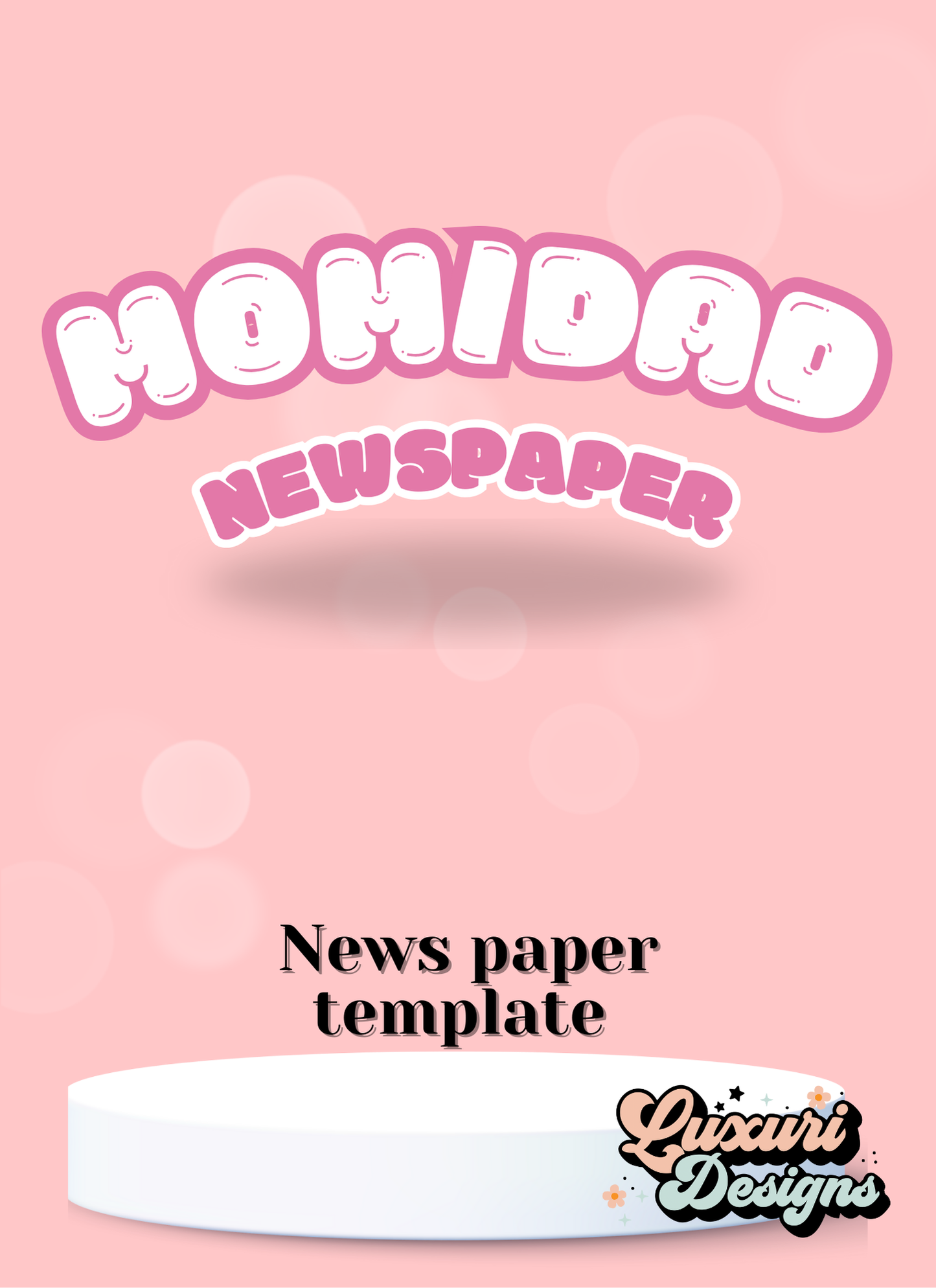 BEST MOM/DAD NEWS TEMPLATE