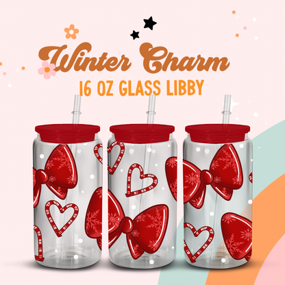 Winter Charm Glass Libbey