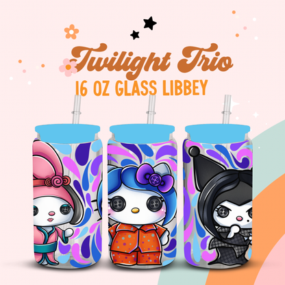 Twilight Trio Glass Libbey