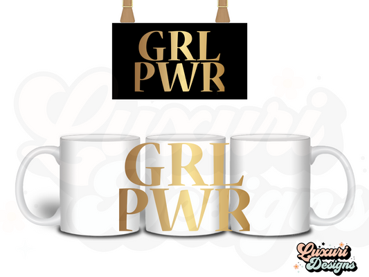GRL PWR UVDTF Decal