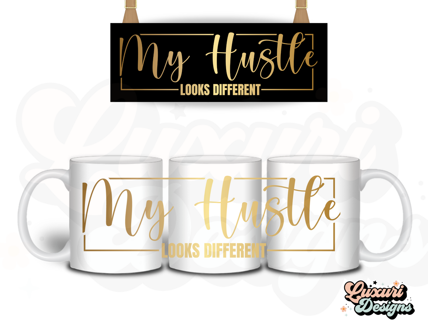 My Hustle … UVDTF Decal