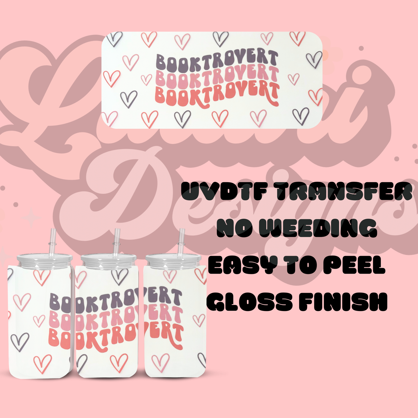 BOOKTROVERT  UVDTF Wrap